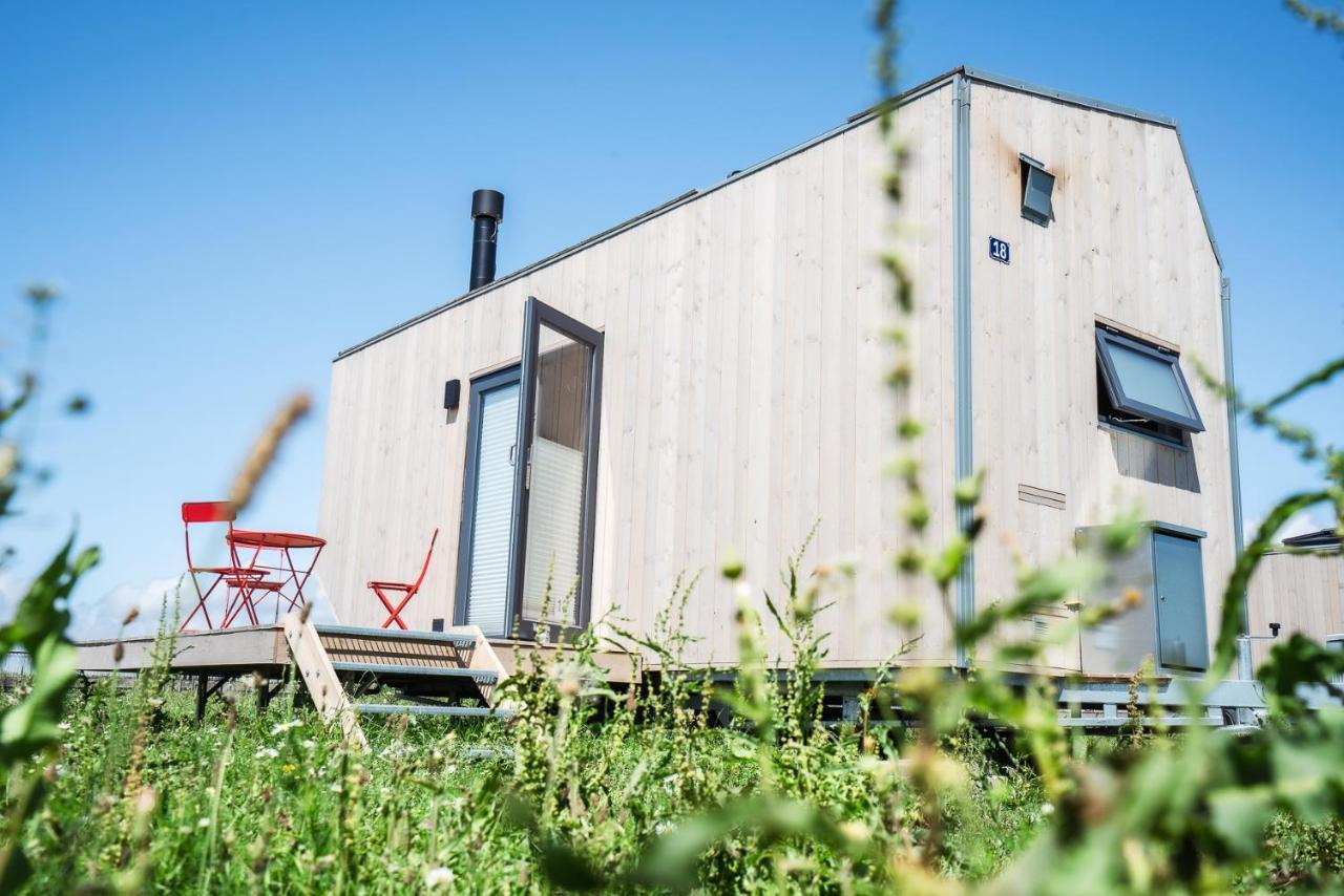Tiny House Pioneer 18 Zur Meerseite - Green Tiny Village Harlesiel Carolinensiel Kültér fotó