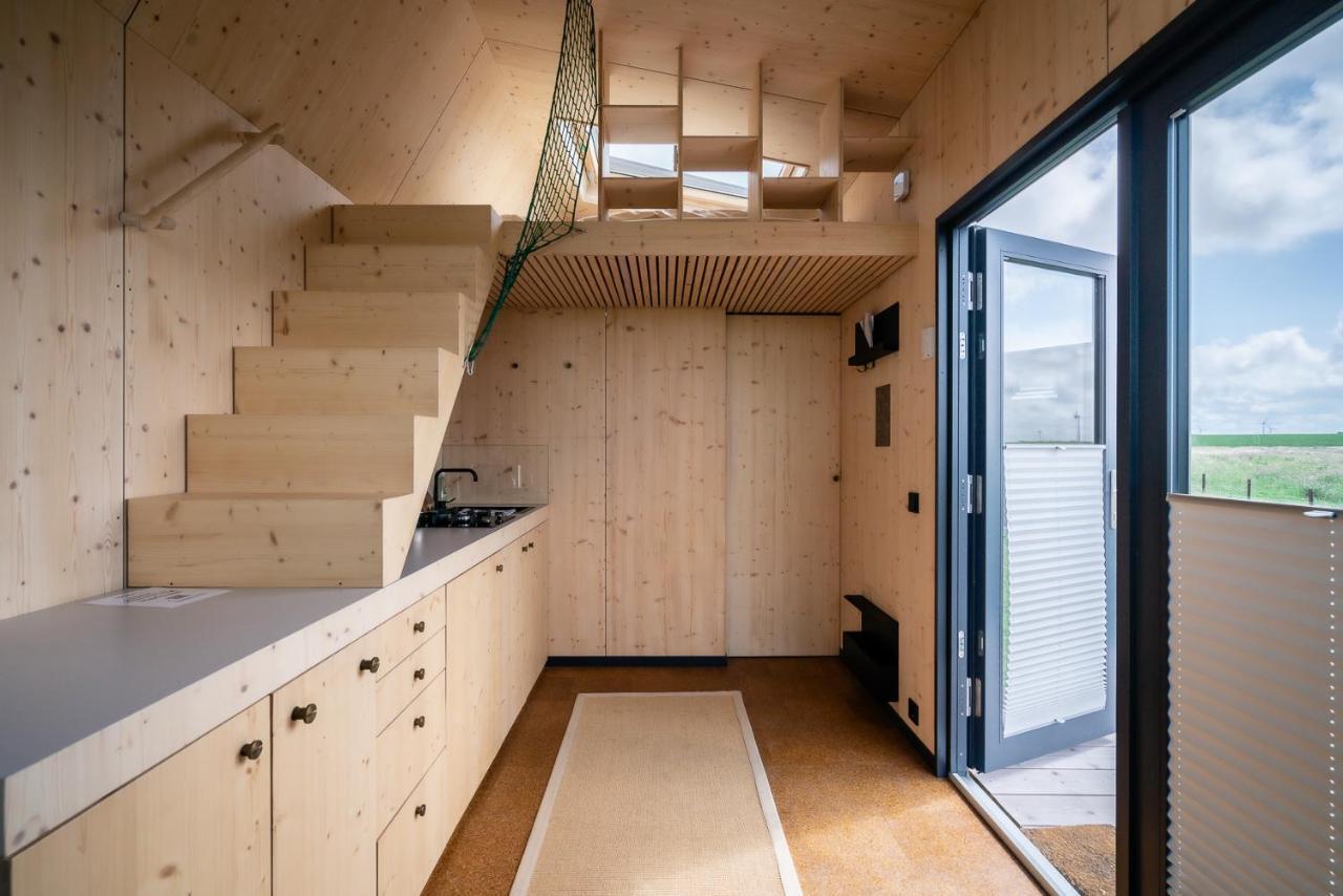 Tiny House Pioneer 18 Zur Meerseite - Green Tiny Village Harlesiel Carolinensiel Kültér fotó