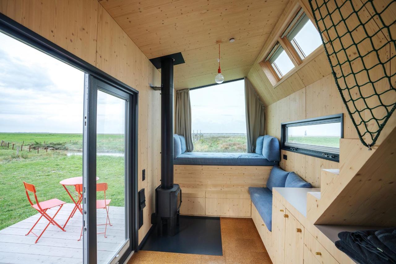 Tiny House Pioneer 18 Zur Meerseite - Green Tiny Village Harlesiel Carolinensiel Kültér fotó