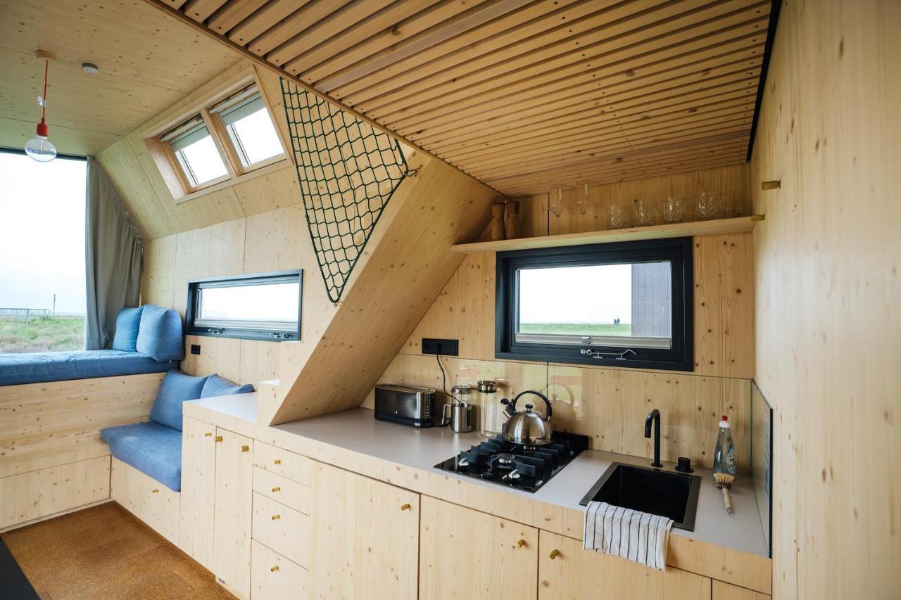 Tiny House Pioneer 18 Zur Meerseite - Green Tiny Village Harlesiel Carolinensiel Kültér fotó